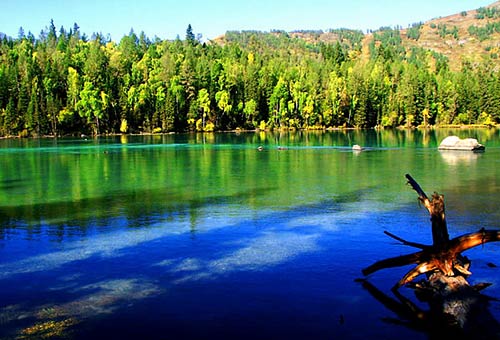 新疆喀纳斯湖-完美网页qq00001.com